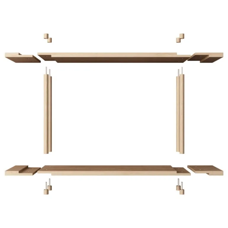 Fogia Bond FC4041 shelf, lacquered oak