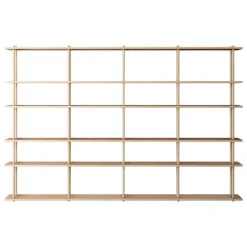 Fogia Bond W406 shelf, lacquered oak