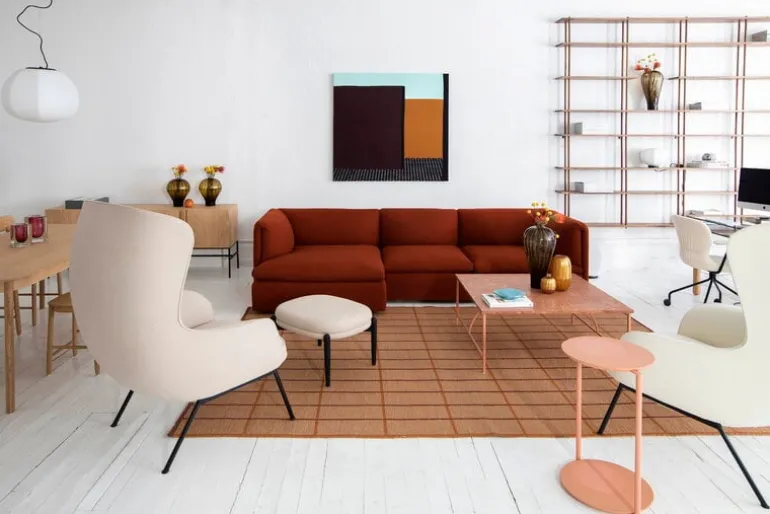 Fogia Bond W406 shelf, lacquered oak