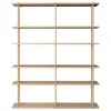 Fogia Bond W206 shelf, lacquered oak
