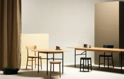 Fogia Figurine stool,  lacquered oak