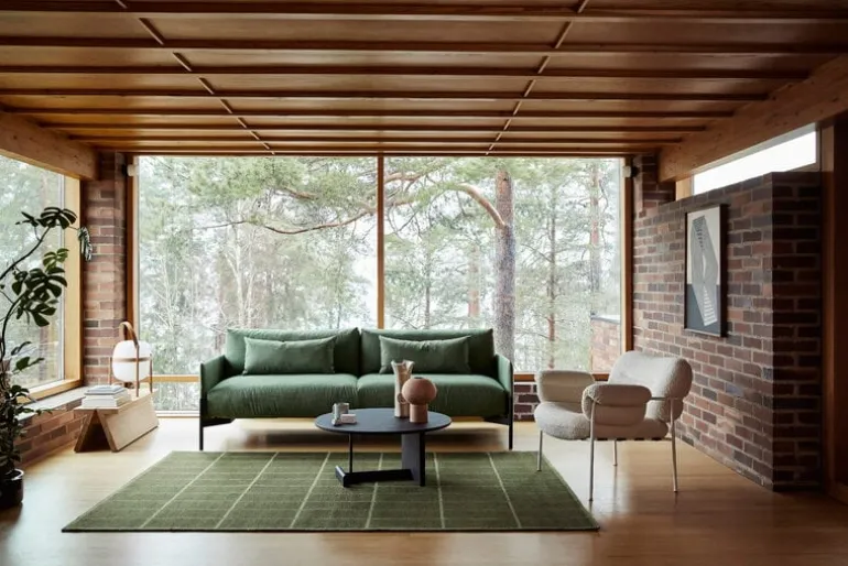 Fogia Koku coffee table K42, black oak