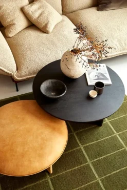 Fogia Koku side table, black oak