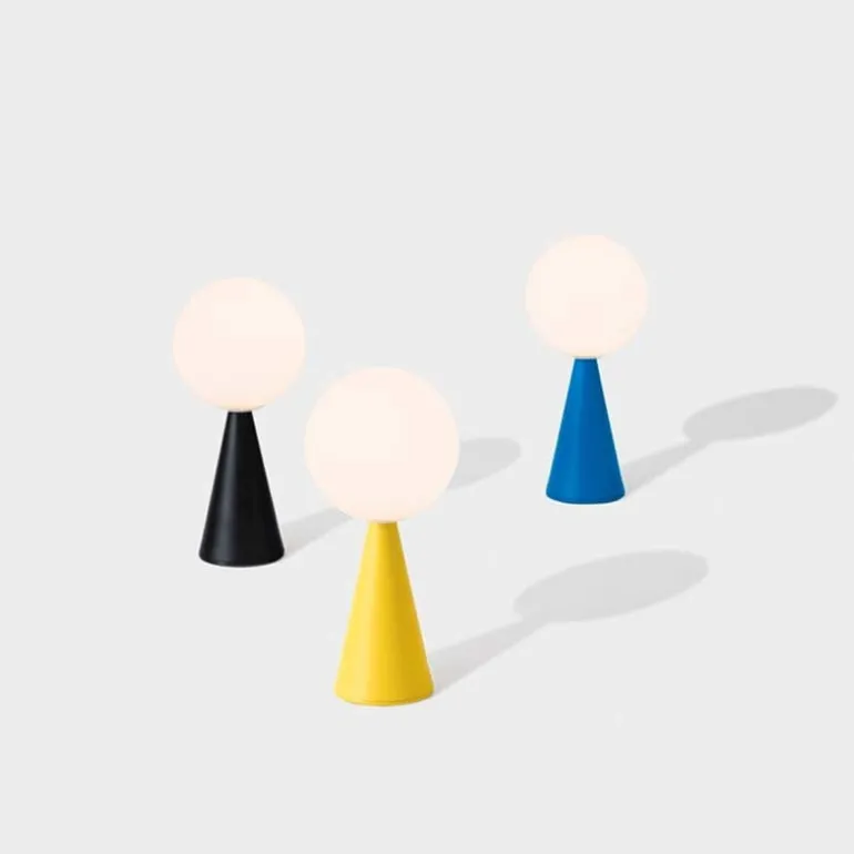 FontanaArte Bilia Mini table lamp, yellow