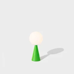 FontanaArte Bilia Mini table lamp, green