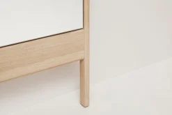 Form & Refine A Line mirror, white oak