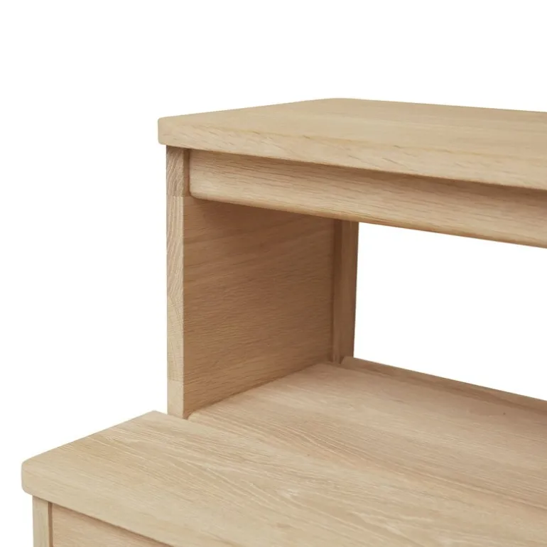 Form & Refine A Line step ladder, white oak