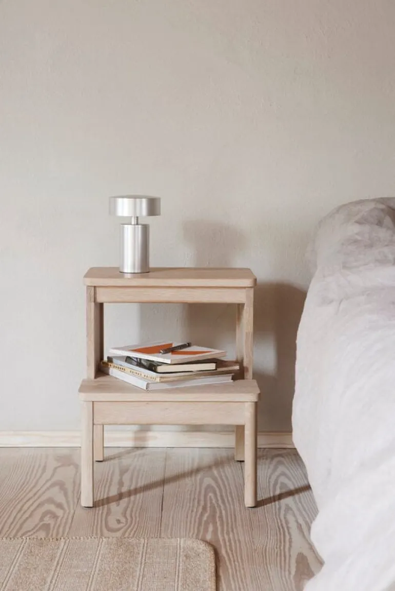 Form & Refine A Line step ladder, white oak