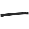 Form & Refine Arc Double towel bar, black