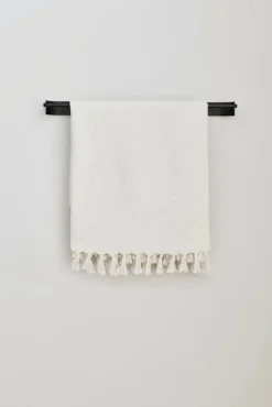 Form & Refine Arc Single towel bar, black