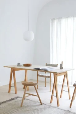 Form & Refine Austere trestles, 2 pcs, white oiled oak