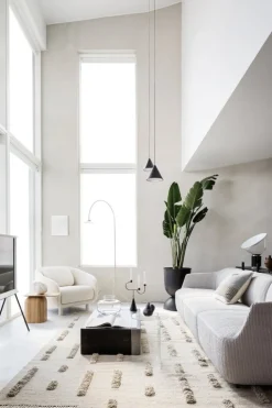 Form & Refine Aymara cushion, 52 x 52 cm, pattern Grey