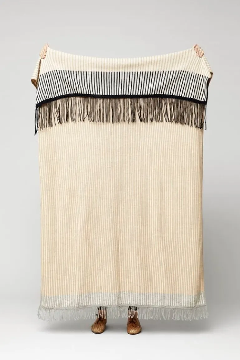 Form & Refine Aymara plaid, 190 x 130 cm, pattern Stripes