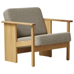 Form & Refine Block lounge chair, oiled oak - Hallingdal 65 0227