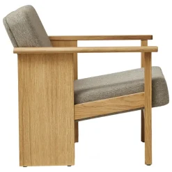 Form & Refine Block lounge chair, oiled oak - Hallingdal 65 0227