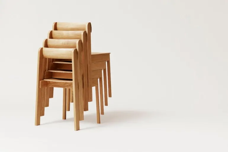 Form & Refine Blueprint chair, oiled oak