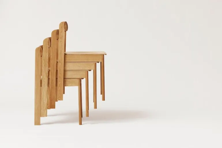 Form & Refine Blueprint chair, oiled oak