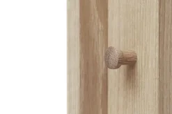 Form & Refine Foyer coat stand, white oiled oak