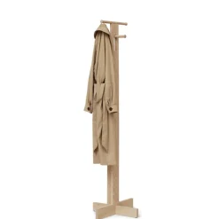 Form & Refine Foyer coat stand, white oiled oak
