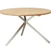 Form & Refine Frisbee table, 120 cm, white oak