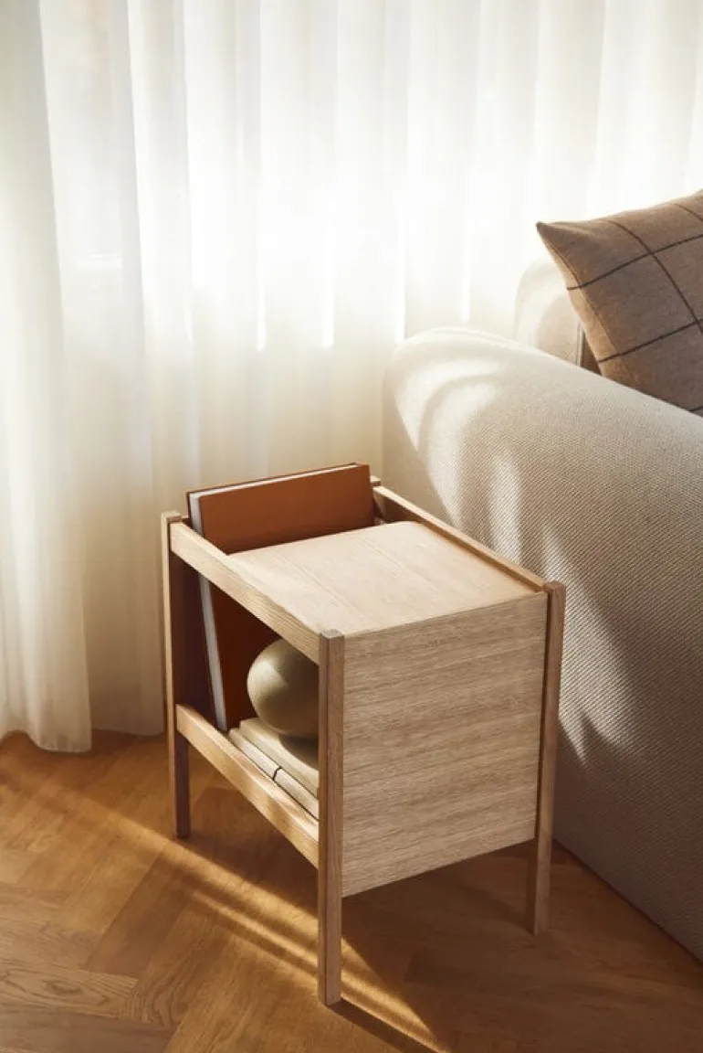 Form & Refine Journal side table, oiled oak