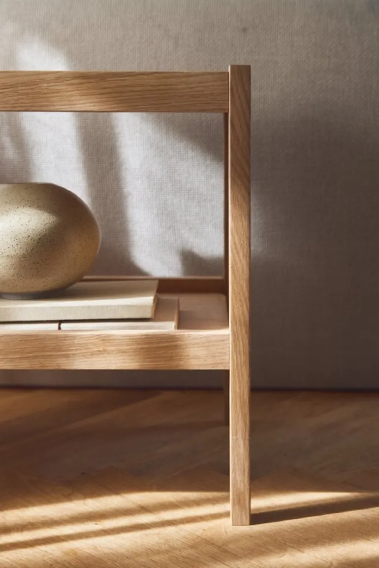 Form & Refine Journal side table, oiled oak