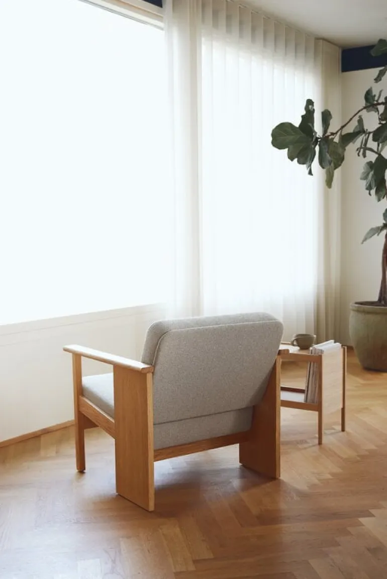 Form & Refine Journal side table, oiled oak