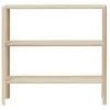 Form & Refine Leaf shelf 1x3, white oiled oak