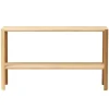 Form & Refine Leaf shelf 1x2, white oiled oak