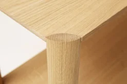 Form & Refine Leaf shelf 1x2, white oiled oak