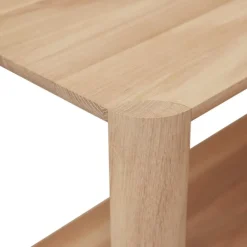 Form & Refine Leaf shelf 1x2, white oiled oak