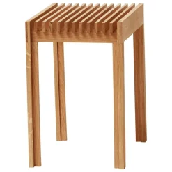 Form & Refine Lightweight stool, oiled oak