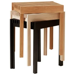 Form & Refine Lightweight stool, oiled oak