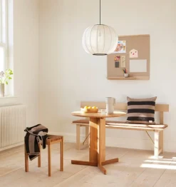 Form & Refine Lightweight stool, oiled oak