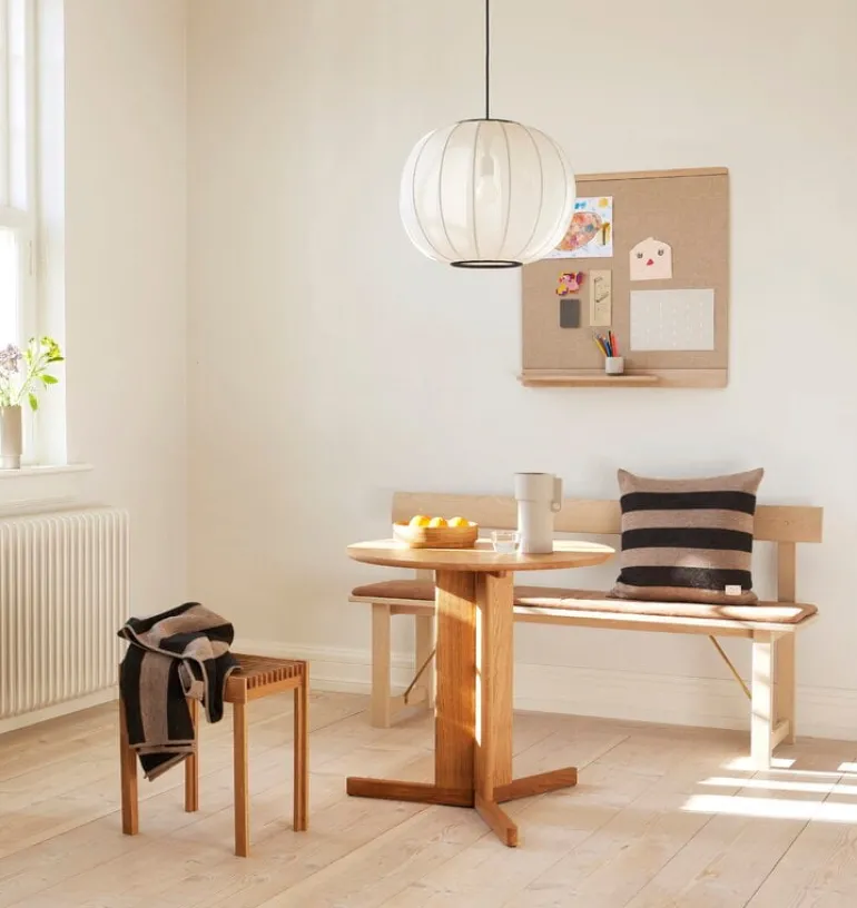 Form & Refine Lightweight stool, oiled oak