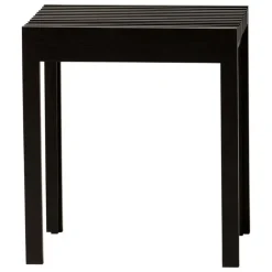 Form & Refine Lightweight stool, black stained oak