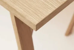Form & Refine Linear table top, 125 x 68 cm, white oiled oak