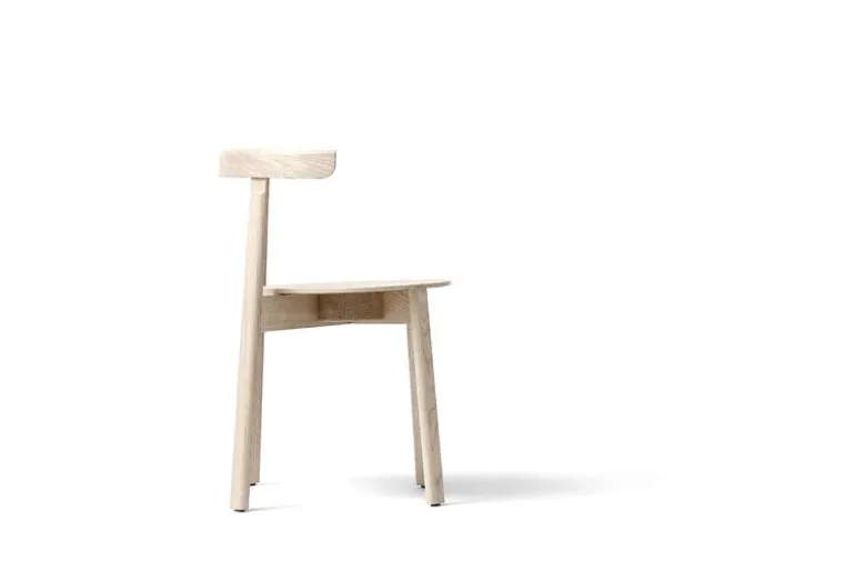 Form & Refine Lunar chair, white oiled oak