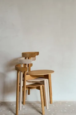 Form & Refine Lunar chair, white oiled oak