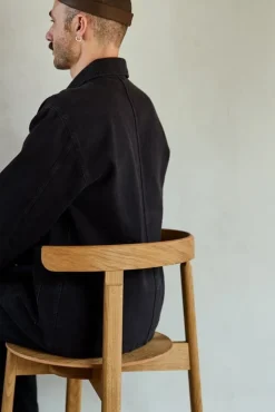 Form & Refine Lunar chair, oiled oak