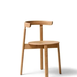 Form & Refine Lunar chair, oiled oak