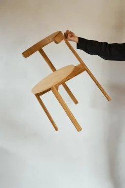 Form & Refine Lunar chair, oiled oak