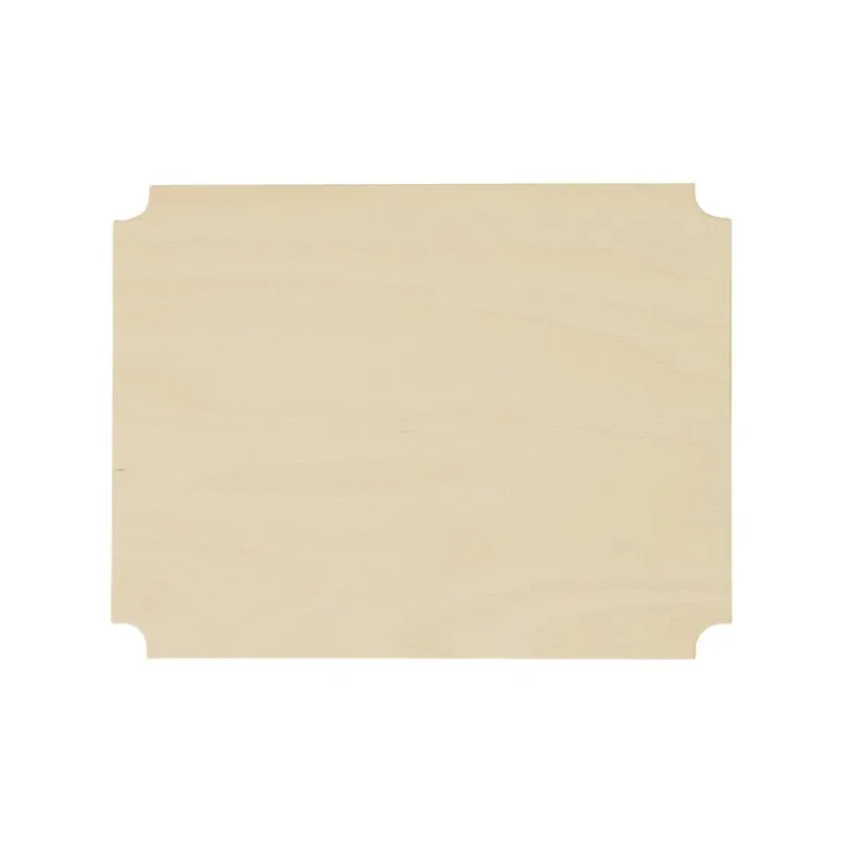 Form & Refine Pillar storage box lid, medium, beech