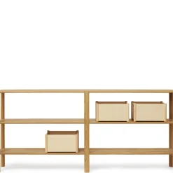 Form & Refine Pillar storage box, medium, beech