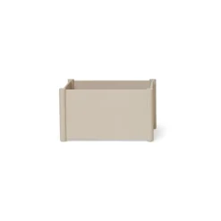 Form & Refine Pillar storage box, medium, warm grey