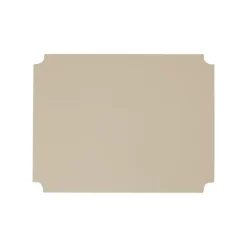 Form & Refine Pillar storage box lid, medium, warm grey