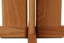 Form & Refine Quatrefoil table, 68 x 68 cm, oak