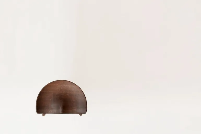 Form & Refine Shoemaker Chair No. 49 stool, smoked oak