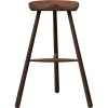 Form & Refine Shoemaker Chair No. 78 bar stool, smoked oak