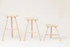 Form & Refine Shoemaker Chair No. 78 bar stool, beech